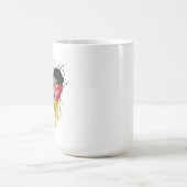Mug Drapeau d'Allemagne Amour (Centre)
