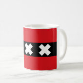 Mug Drapeau d'Amsterdam (Devant droit)