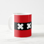 Mug Drapeau d'Amsterdam (Devant gauche)