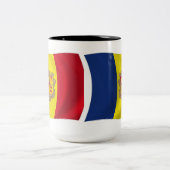 Mug Drapeau d'Andorre (Centre)