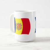 Mug Drapeau d'Andorre (Devant gauche)