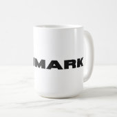 Mug Drapeau danois moderne (Devant droit)