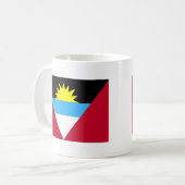 Mug Drapeau d'Antigua-et-Barbuda (Devant gauche)