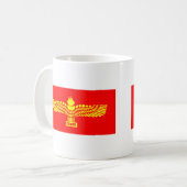 Mug Drapeau d'araméen de Syriac (Devant gauche)