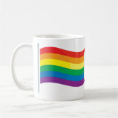 Mug Drapeau d'arc-en-ciel (Gauche)