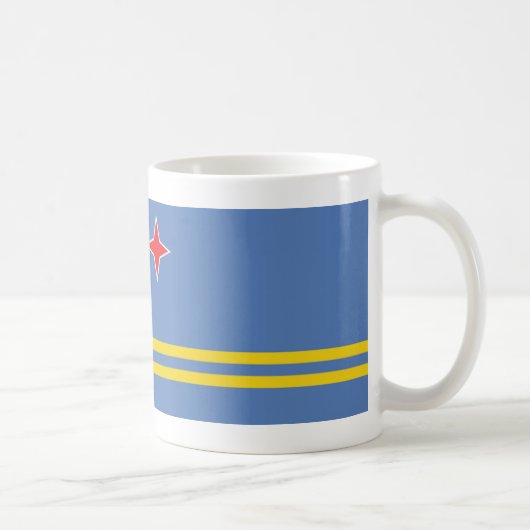 Mug Drapeau d'Aruba (Droite)
