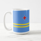 Mug Drapeau d'Aruba (Gauche)