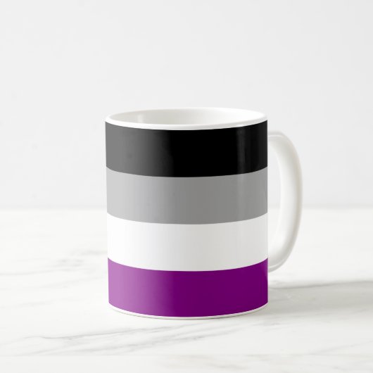 Mug Drapeau d'Asex (Devant droit)