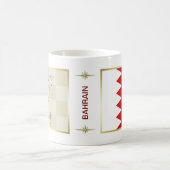 Mug Drapeau de Bahreïn + Musique de carte (Centre)