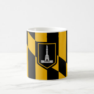 Mug Drapeau de Baltimore (Maryland, États-Unis)