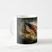 Mug Drapeau de bataille américain (Devant gauche)