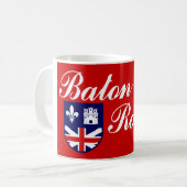 Mug Drapeau de Baton Rouge (Louisiane) (Devant gauche)