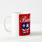 Mug Drapeau de Baton Rouge (Louisiane) (Gauche)