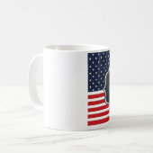Mug drapeau de bernie sanders (Devant gauche)