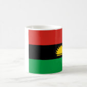 Mug Drapeau de Biafra (Bịafra) (Centre)