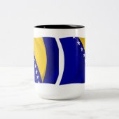 Mug Drapeau de Bosnie-Herzégovine (Centre)