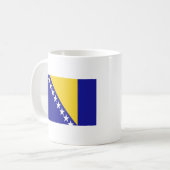 Mug Drapeau de Bosnie-Herzégovine (Devant gauche)