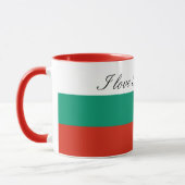 Mug Drapeau de Bulgarie ou de Bulgarie (Gauche)