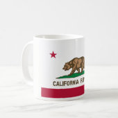Mug Drapeau de Californie (Devant gauche)
