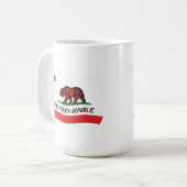 Mug Drapeau de Californie (Devant gauche)