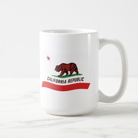 Mug Drapeau de Californie (Droite)