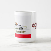 Mug Drapeau de Californie Corvair convertible sweat -  (Centre)