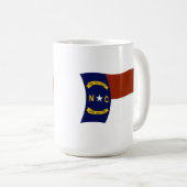 Mug Drapeau de Caroline du Nord (Devant droit)