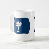 Mug Drapeau de Caroline du Sud (Devant gauche)