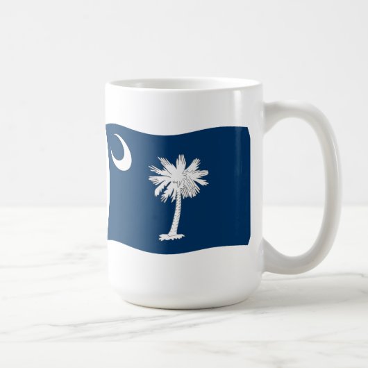 Mug Drapeau de Caroline du Sud (Droite)