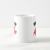 Mug Drapeau de carte Suisse (Centre)