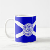 Mug Drapeau de Charlotte, Caroline du Nord (Gauche)