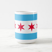 Mug Drapeau de Chicago (Centre)