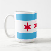 Mug Drapeau de Chicago (Gauche)