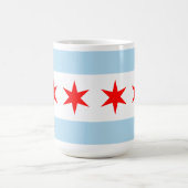 Mug Drapeau de Chicago (Centre)