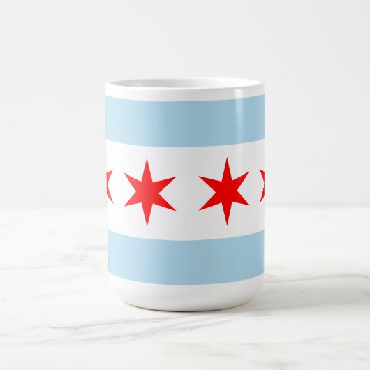 Mug Drapeau de Chicago (Centre)