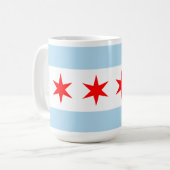 Mug Drapeau de Chicago (Devant gauche)