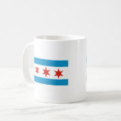 Mug drapeau de Chicago (Devant gauche)