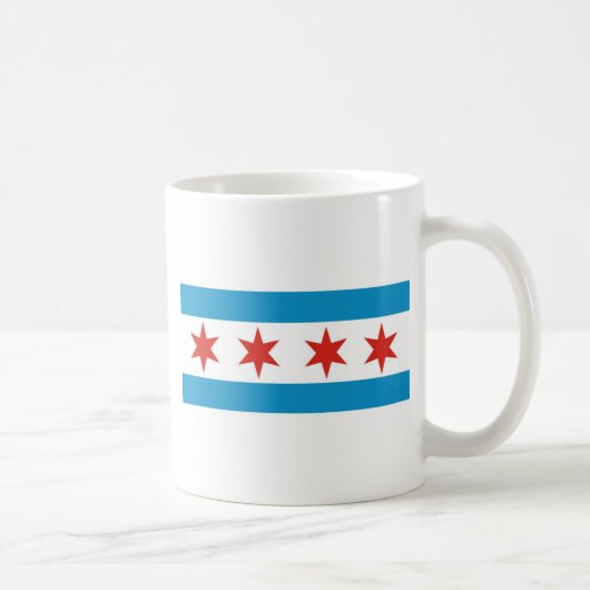 Mug drapeau de Chicago (Droite)