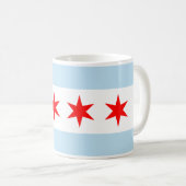 Mug Drapeau de Chicago (Devant droit)