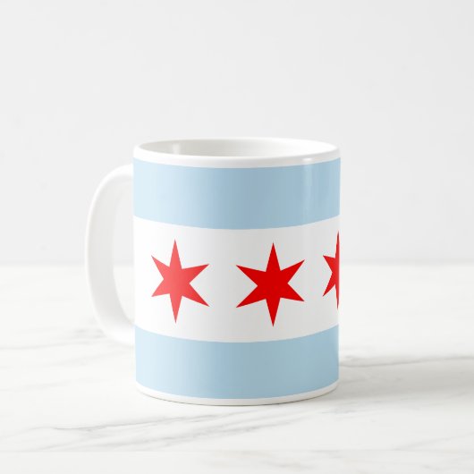 Mug Drapeau de Chicago (Devant gauche)