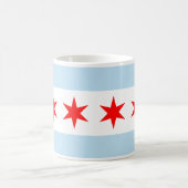 Mug Drapeau de Chicago (Centre)