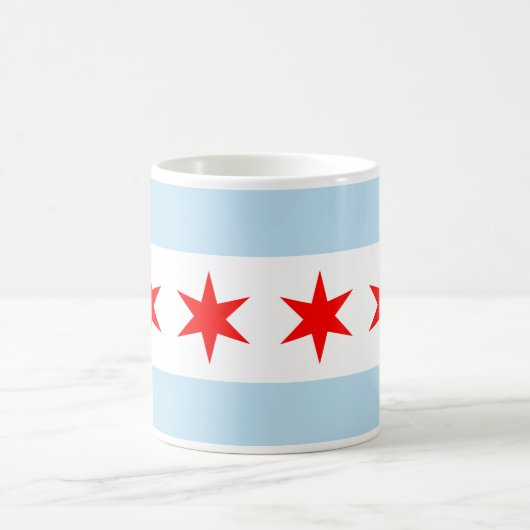 Mug Drapeau de Chicago (Centre)