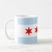 Mug Drapeau de Chicago (Gauche)