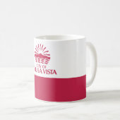 Mug Drapeau de Chula Vista, Californie (Devant droit)