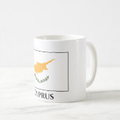 Mug Drapeau de Chypre (Devant droit)
