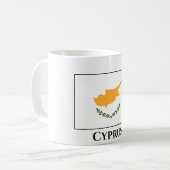 Mug Drapeau de Chypre (Devant gauche)