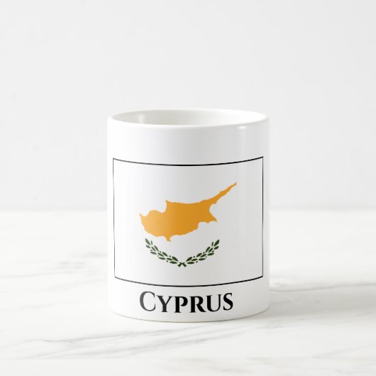 Mug Drapeau de Chypre (Centre)