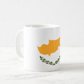 Mug Drapeau de Chypre (Devant gauche)