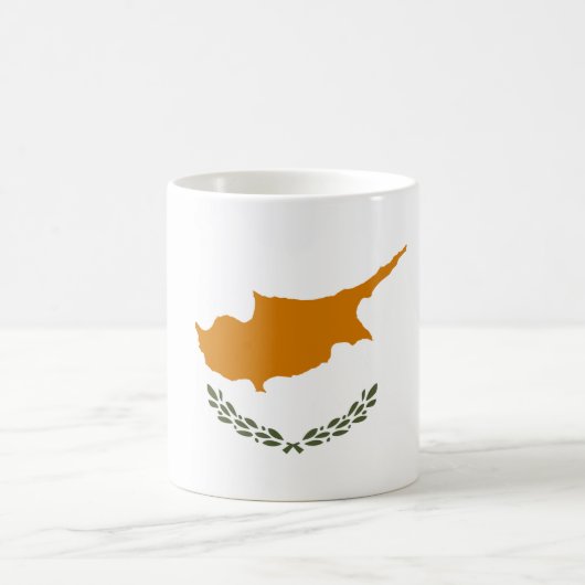 Mug Drapeau de Chypre (Centre)