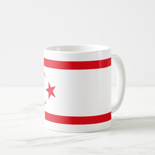 Mug Drapeau de Chypre du Nord (Devant droit)
